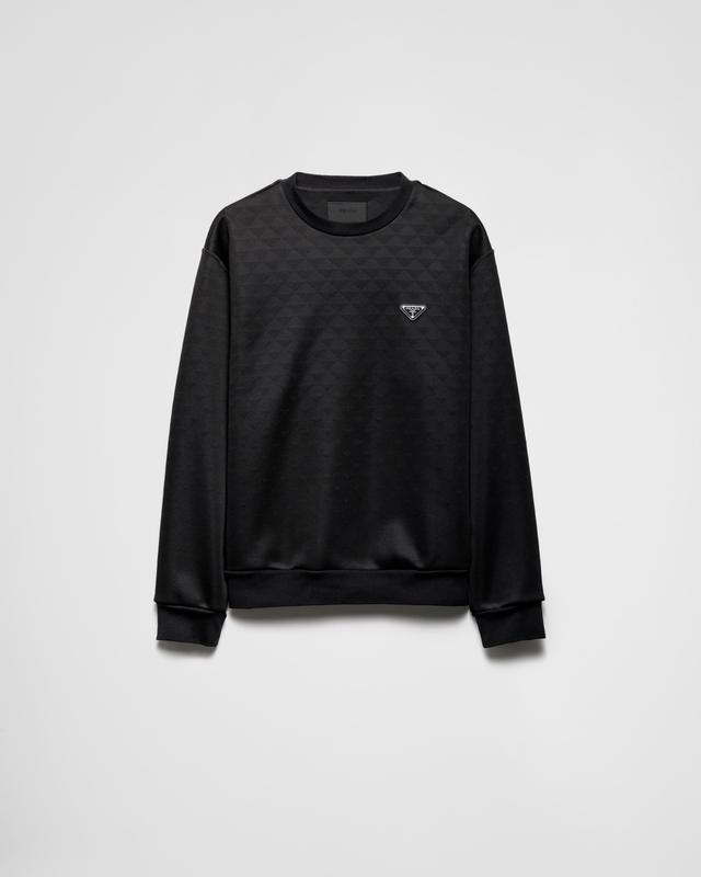 Technical fabric sweatshirt Product Image