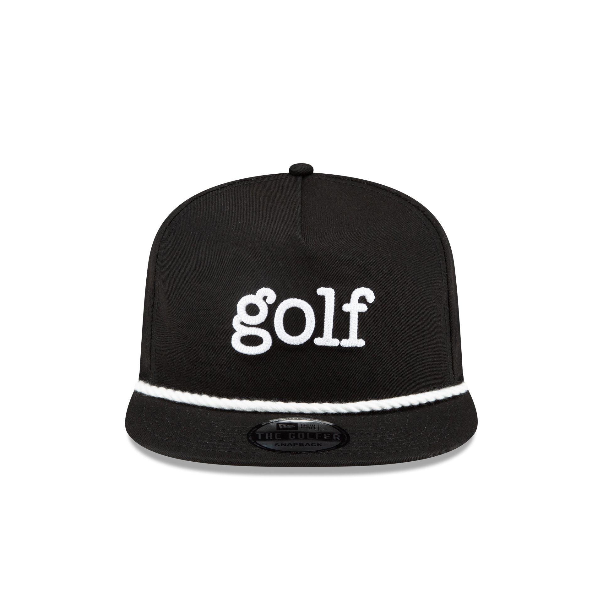 New Era Golf Black Golfer Hat Male Product Image