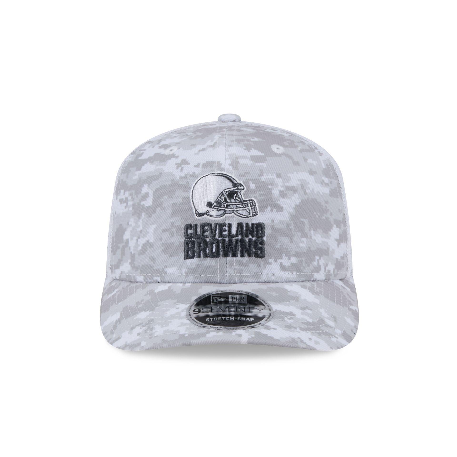 Cleveland Browns 2024 Salute to Service 9SEVENTY Trucker Hat Male Product Image