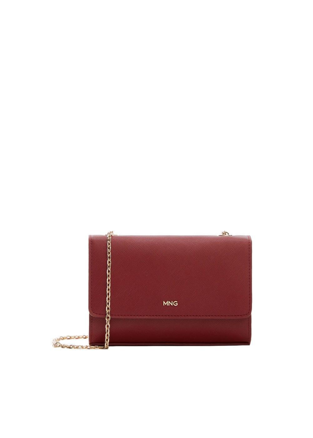 MANGO - Saffiano-effect chain bag - One size - Women Product Image