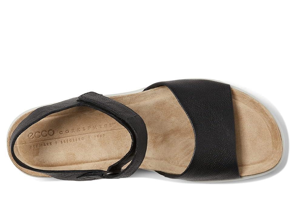 ECCO CORKSPHERE Flowt Wedge Cork Sandal Product Image