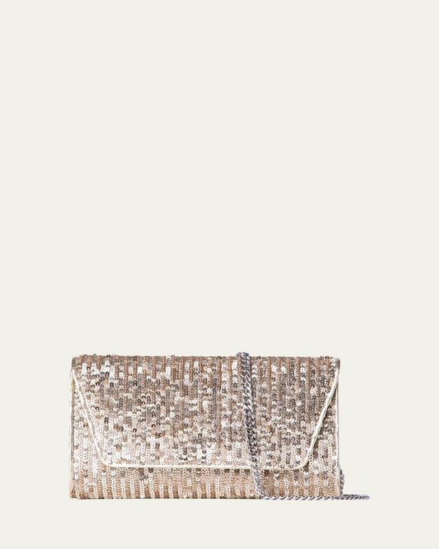 Womens Small Anouk Sequin Clutch Product Image