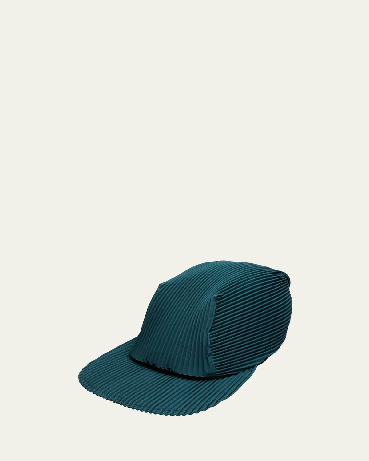 Mens Pleats Baseball Cap Product Image