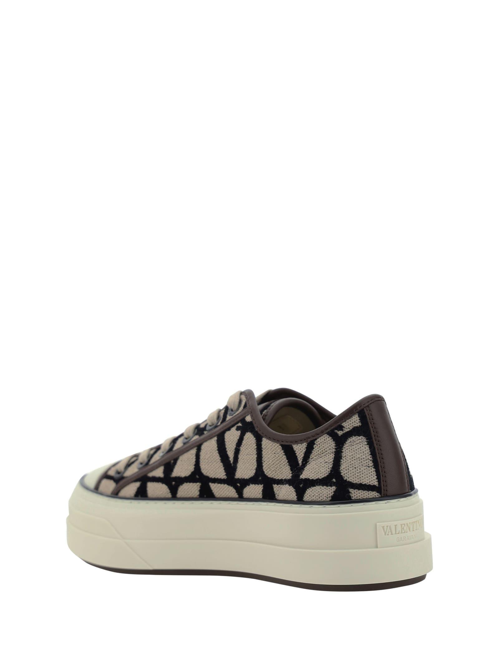 Toile Iconographe Sneakers In Naturale+rosa Product Image