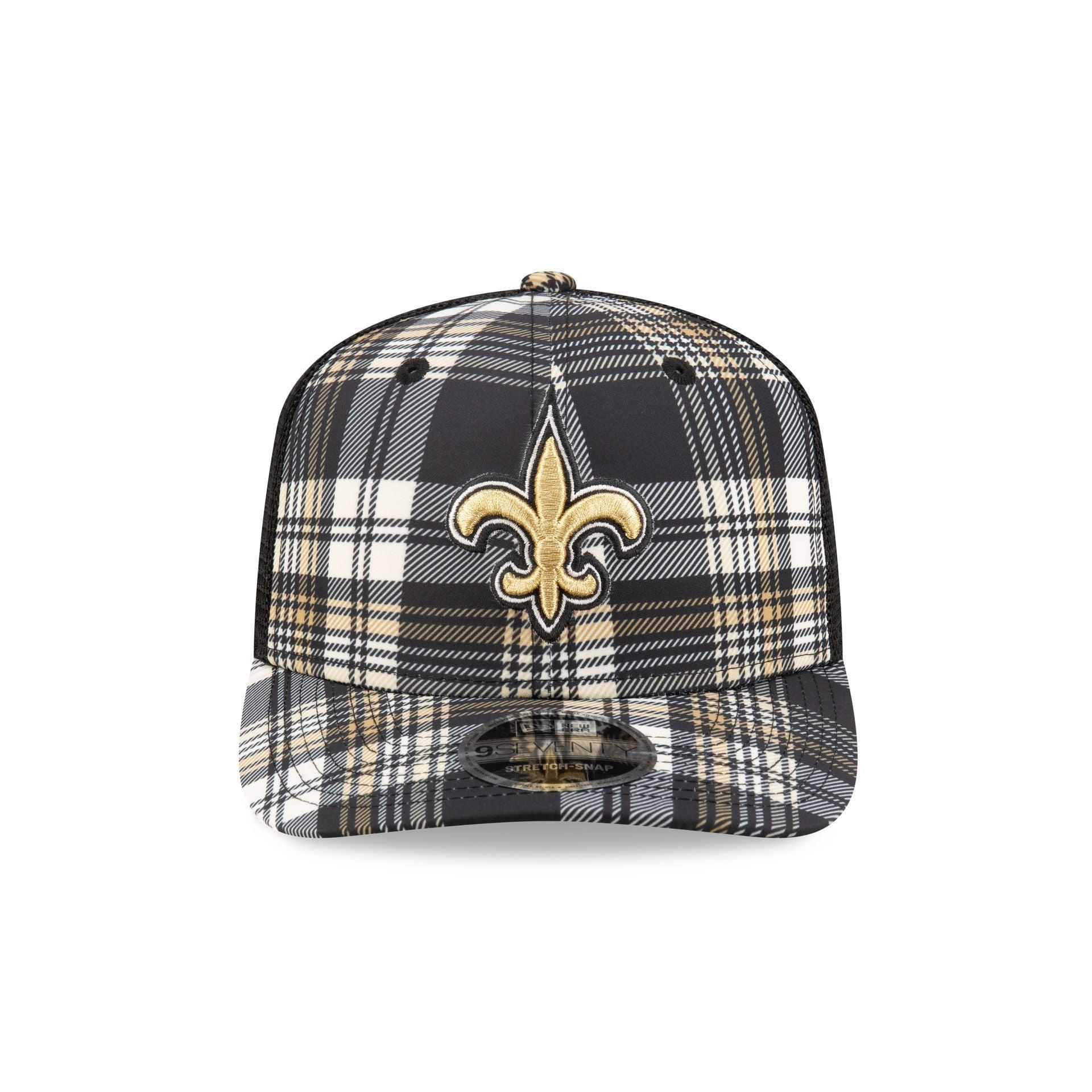 New Orleans Saints 2024 Sideline Statement 9SEVENTY Stretch-Snap Hat Male Product Image