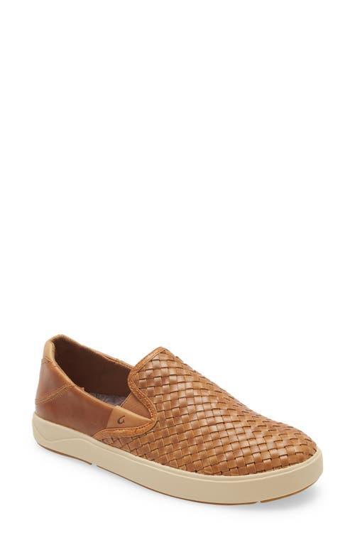 OluKai Laeahi Lauhala Woven Leather Shoe Product Image