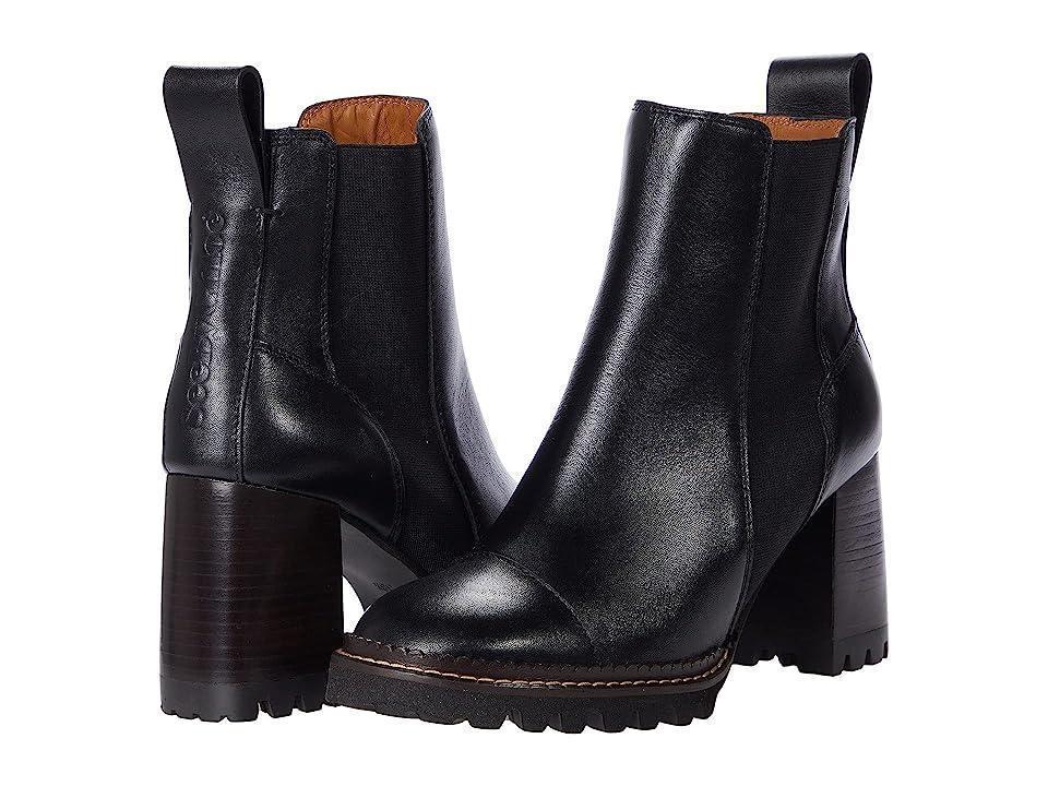 See by Chloe Mallory Ankle Boot (Black) Women's Shoes Product Image