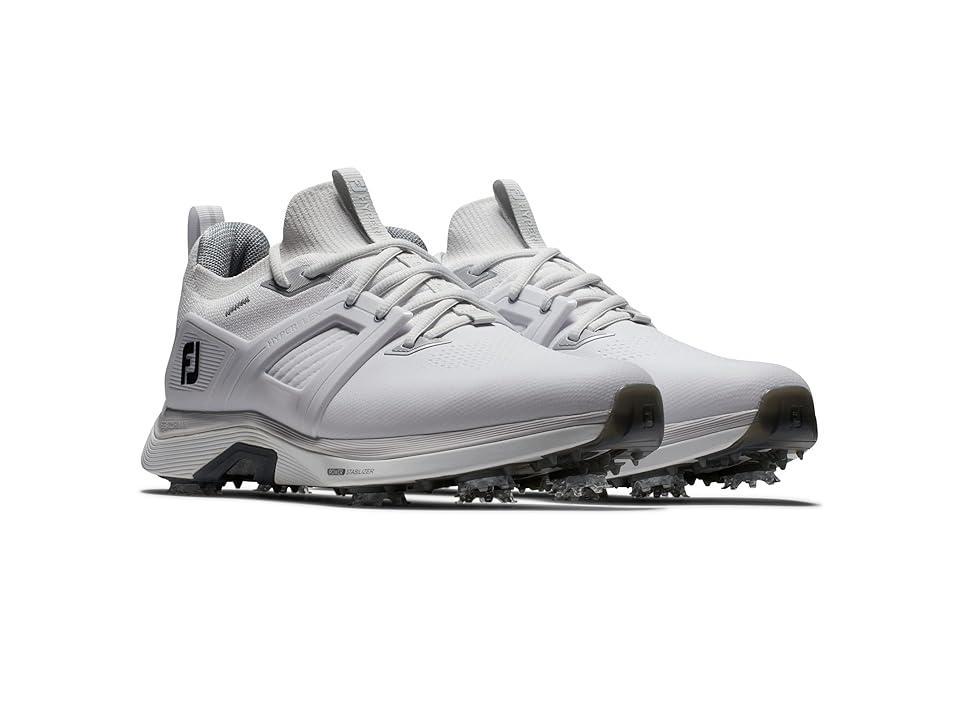 FootJoy Hyperflex Carbon Golf Shoes White/Grey) Men's Shoes Product Image