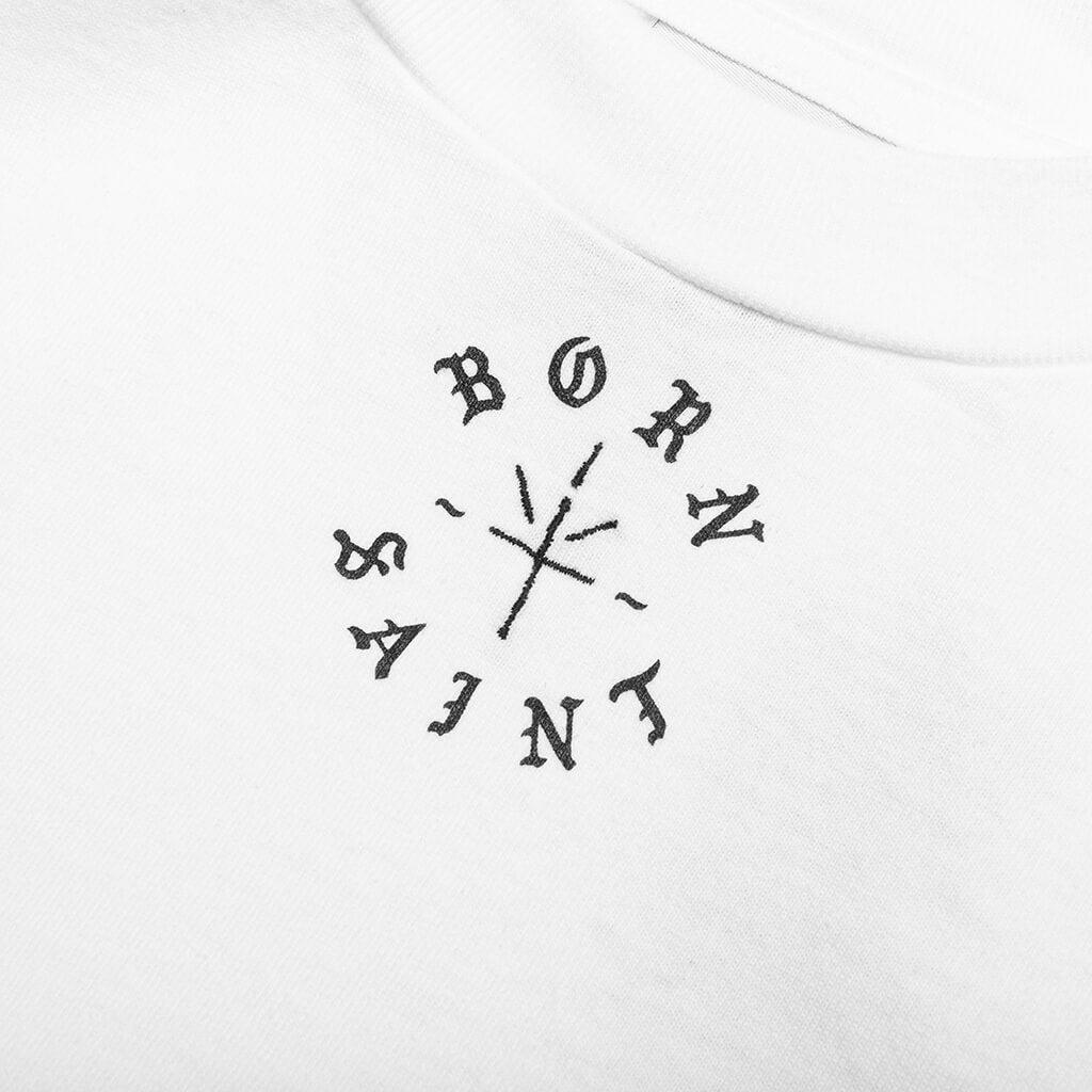 Saint Michael x Born X Raised Born Saint S/S Tee - White Male Product Image