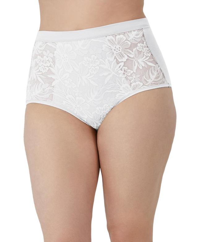 Bali Womens Breathe Lace High-Rise Brief Underwear Dfclbf Product Image