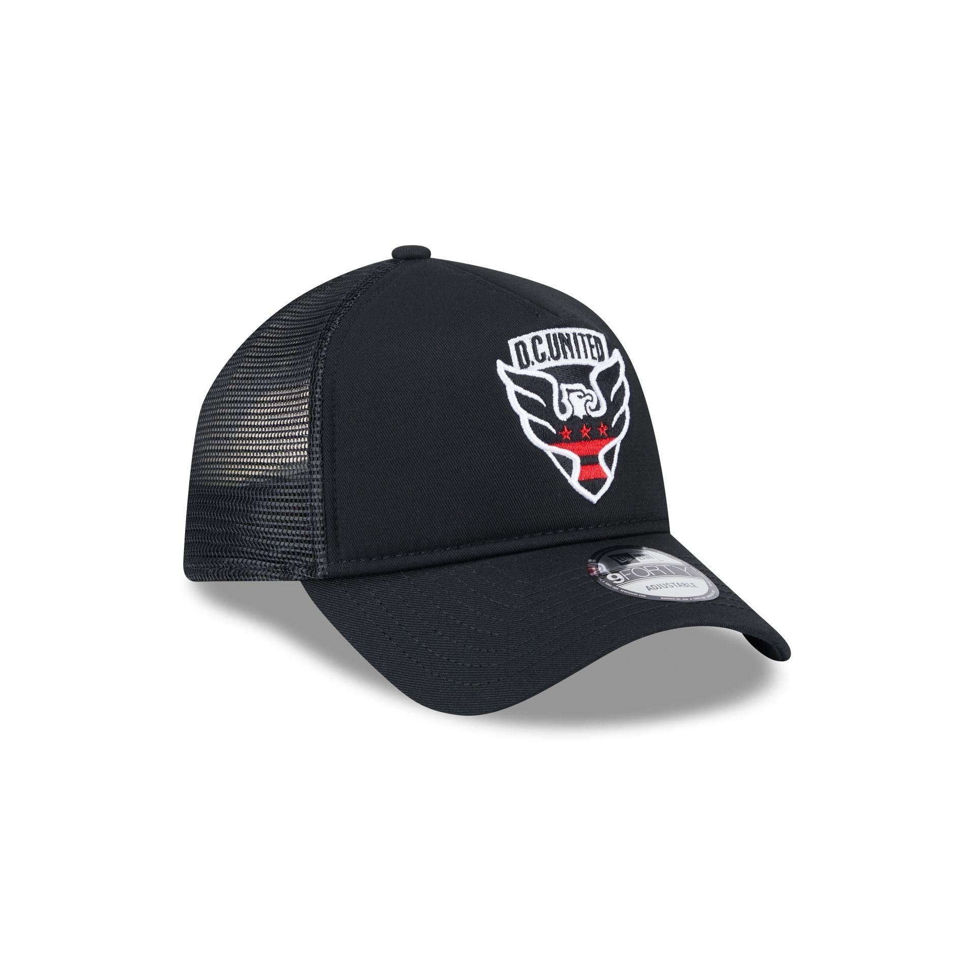 D.C. United Team 9FORTY A-Frame Snapback Hat Male Product Image