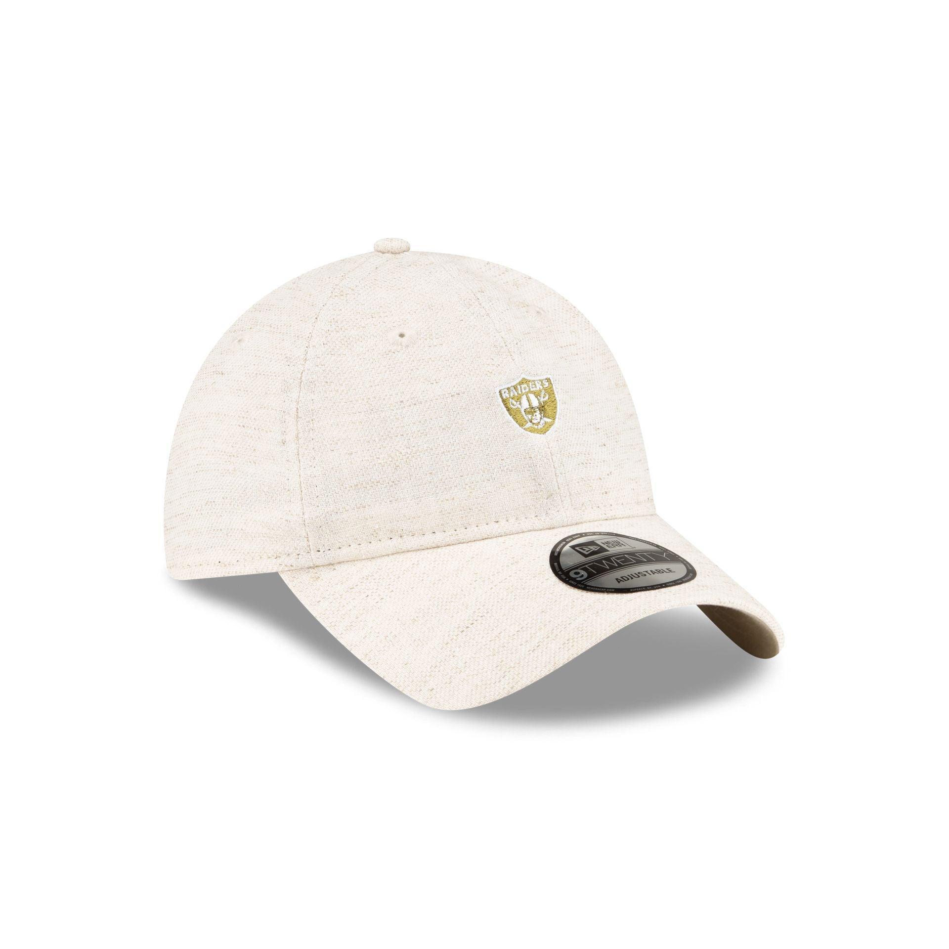 Las Vegas Raiders White Hemp 9TWENTY Adjustable Hat Male Product Image