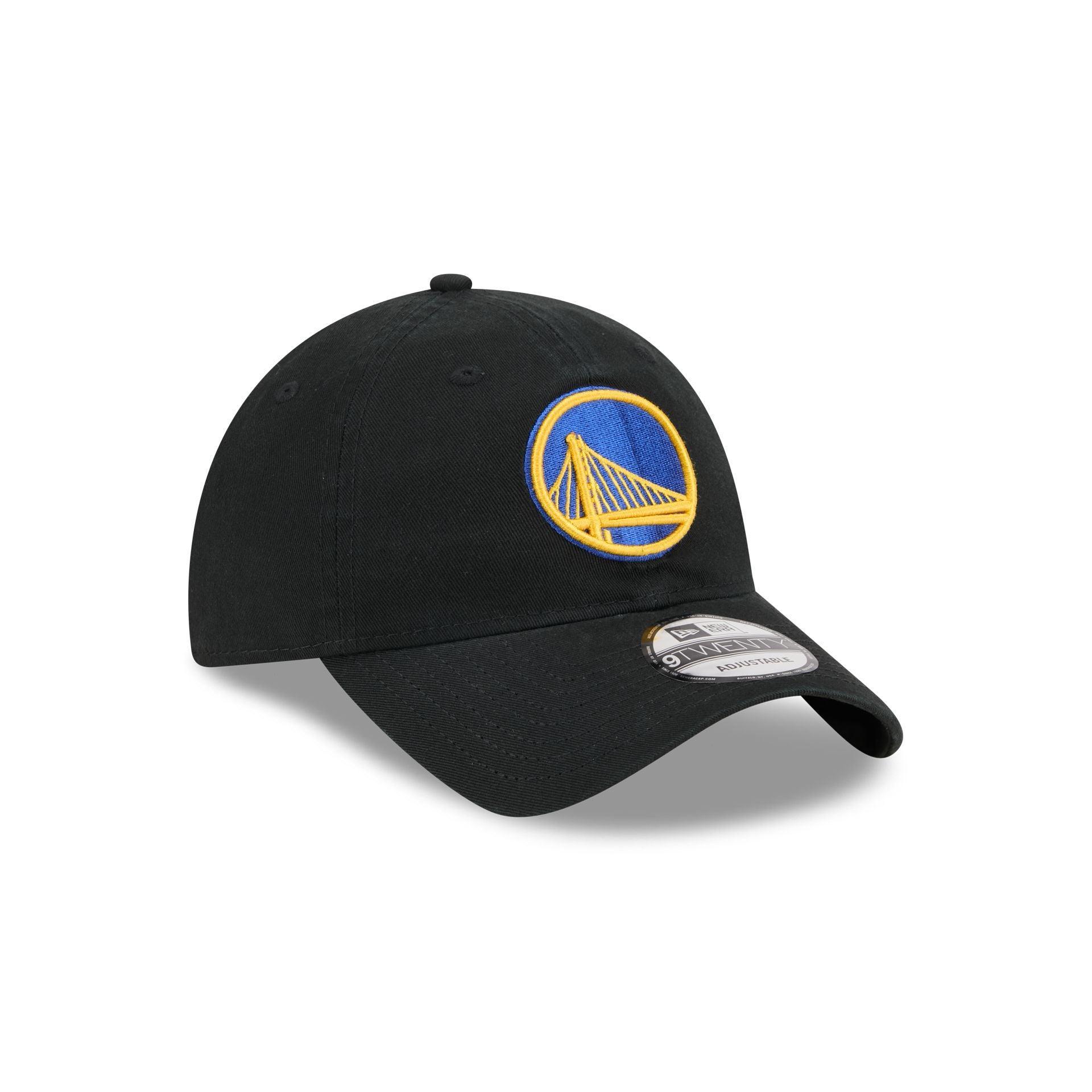 Golden State Warriors Black 9TWENTY Adjustable Hat Male Product Image