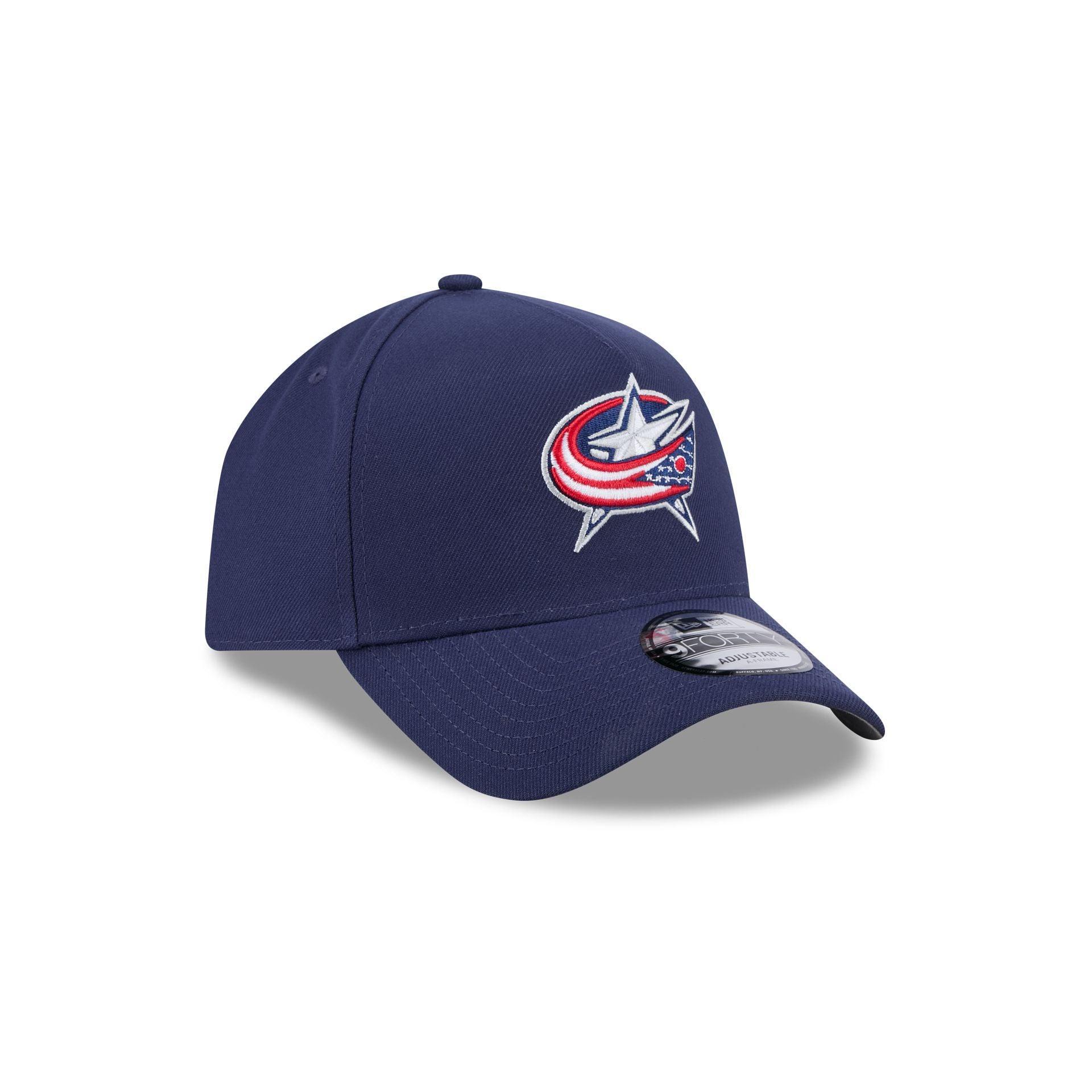 Columbus Blue Jackets Team 9FORTY A-Frame Snapback Hat Male Product Image