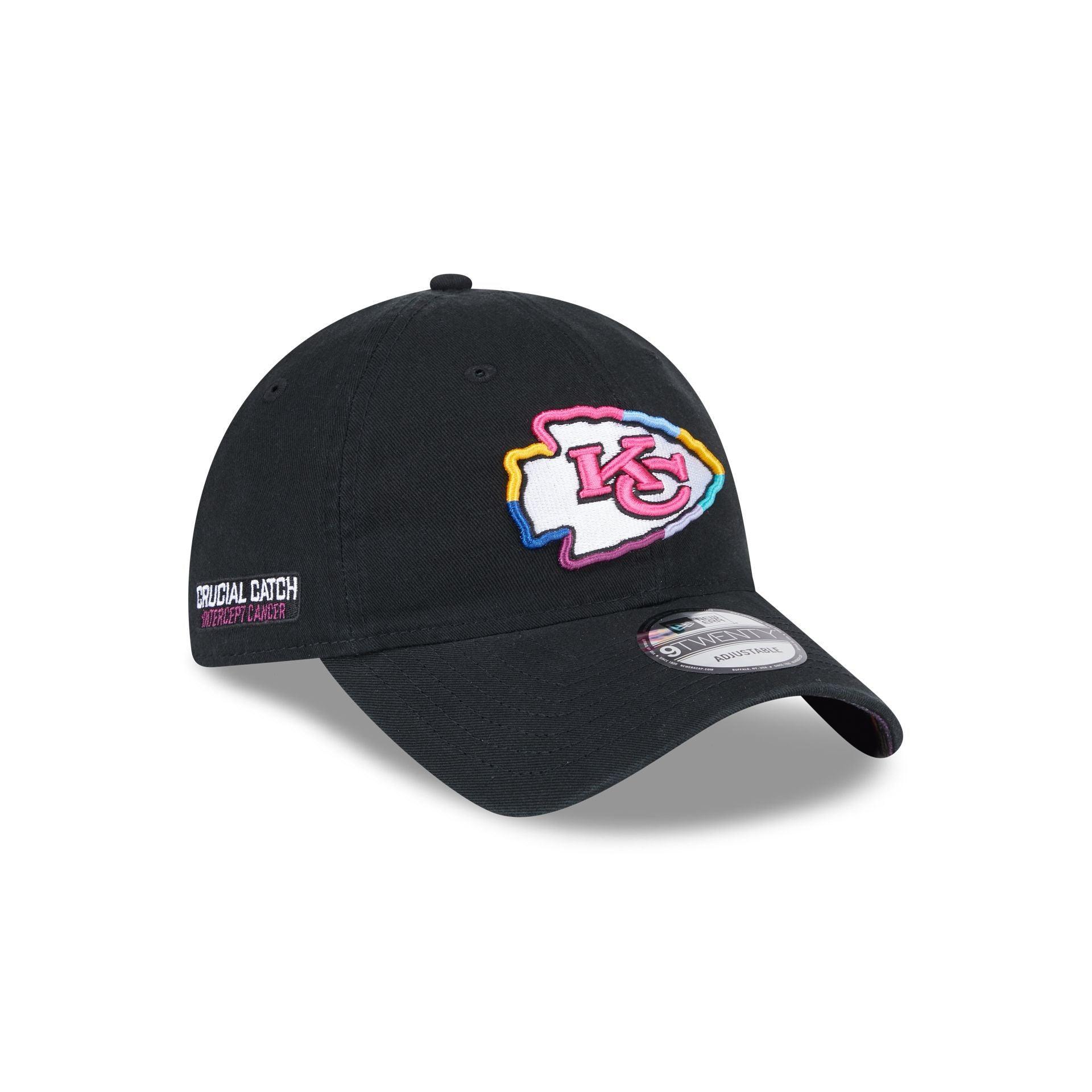 Kansas City Chiefs 2024 Crucial Catch 9TWENTY Adjustable Hat Male Product Image