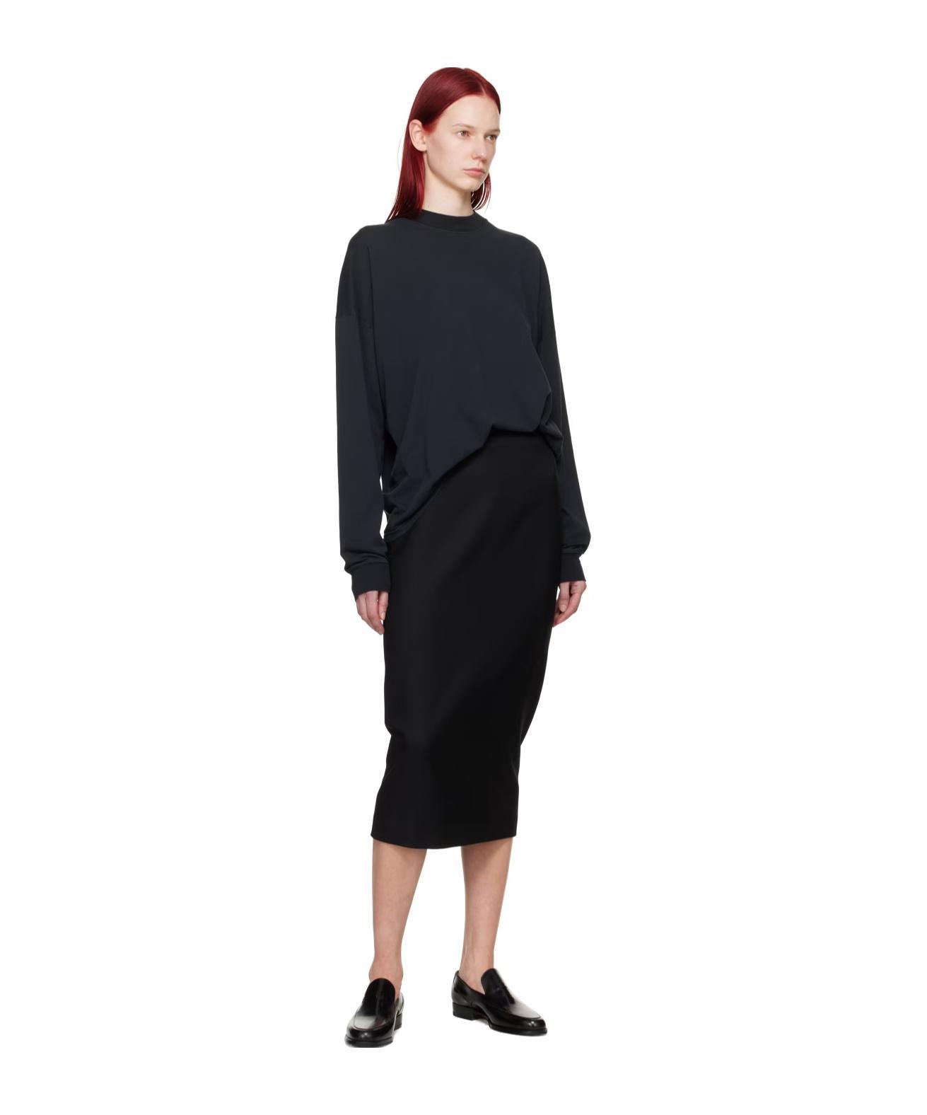 THE ROW Bartellette Skirt In Black Product Image