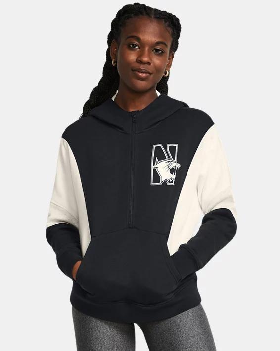 Women's UA Iconic Gameday Fleece Collegiate ½ Zip Hoodie Product Image