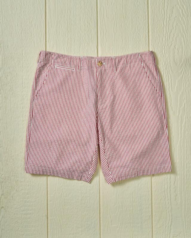 Camden Short in Red Seersucker Product Image