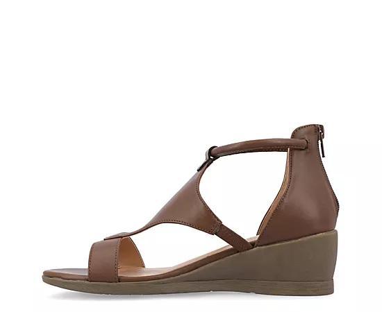 Journee Collection Womens Trayle Wedge Sandal Product Image