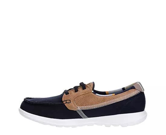 Skechers Womens Go Walk Lite Playa Vista Boat Shoe Product Image