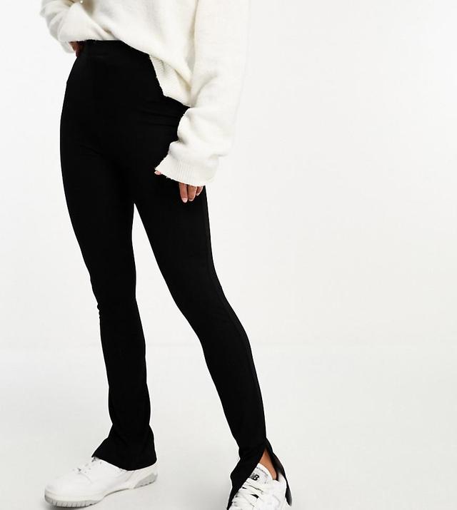 ASOS DESIGN Petite legging with side split Product Image