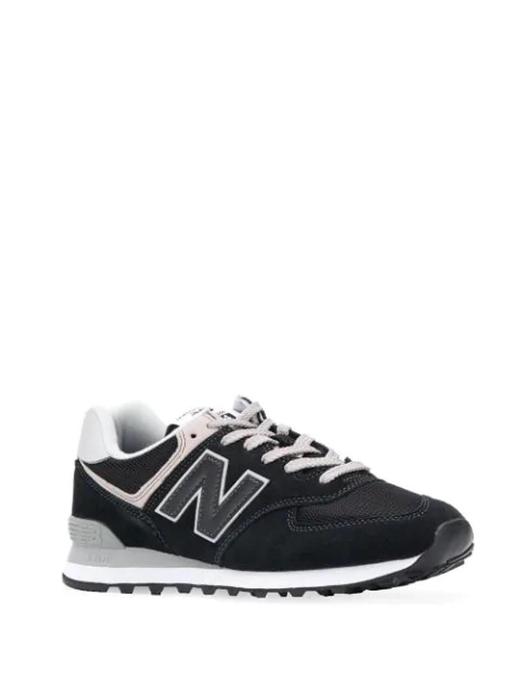 NEW BALANCE Black 574 Core Sneakers Product Image