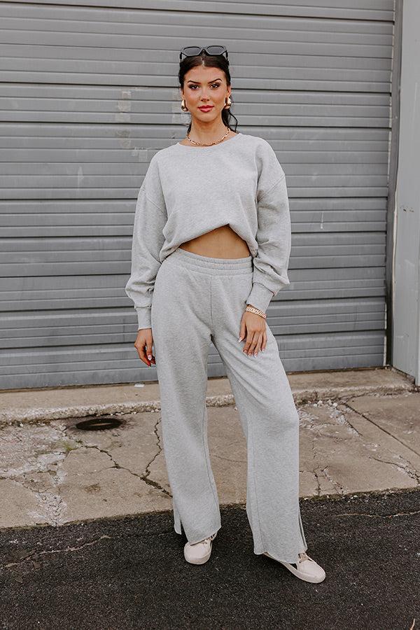 Risen Cozier Than Ever Pants In Grey Product Image