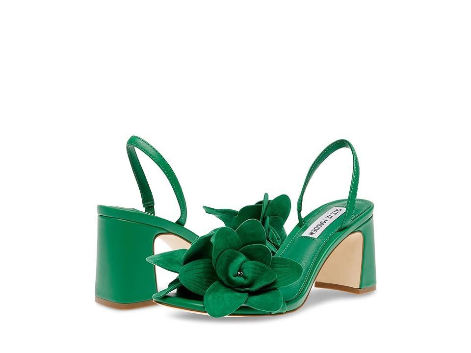 Steve Madden Farrie Sandal in Green. - size 9 (also in 10, 5.5, 6, 6.5, 7, 7.5, 8, 8.5) Product Image