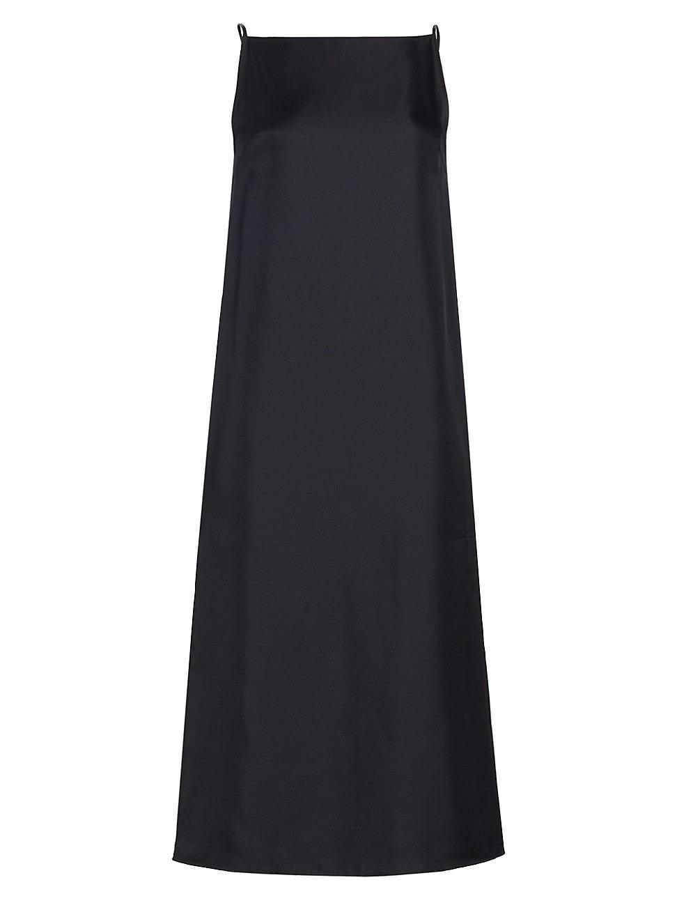 Womens Sulum Silk Sleeveless Midi-Dress Product Image