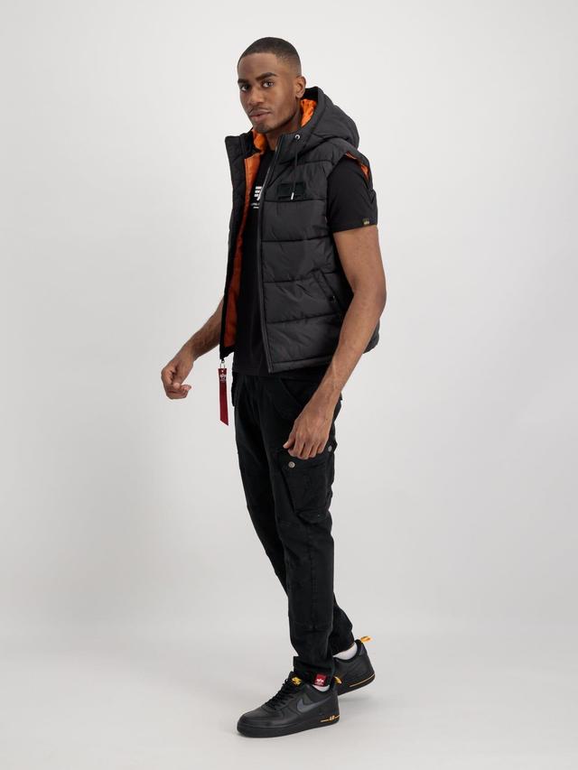 HOODED PUFFER VEST Male Product Image