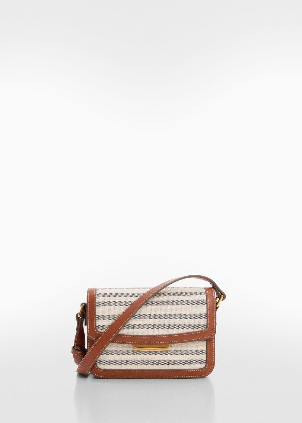 MANGO - Crossbody bag with flap - One size - Women Product Image