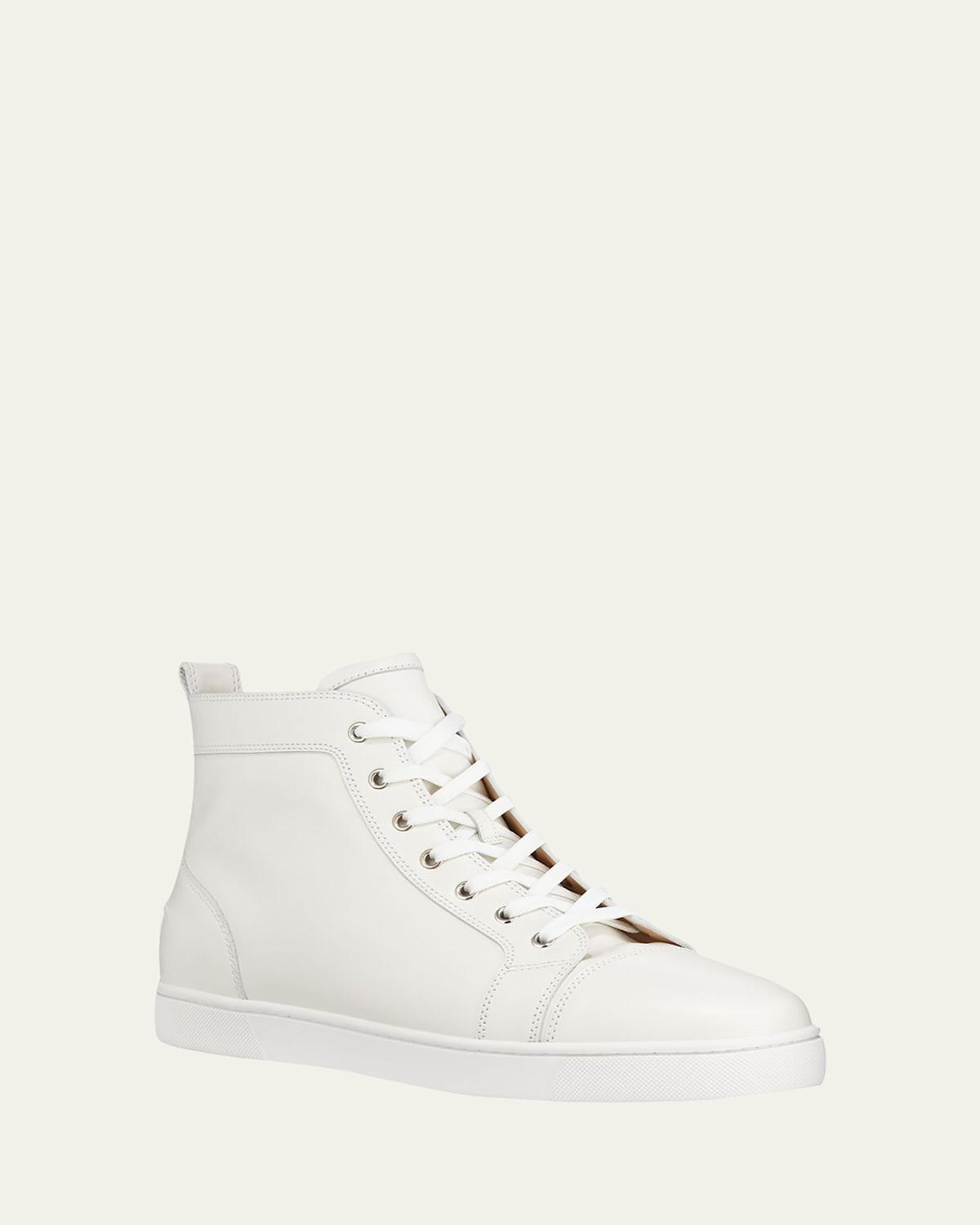 Mens Louis Leather High-Top Sneakers Product Image