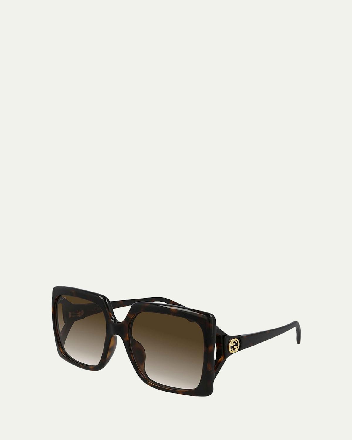 Womens Gucci Logo 59MM Oversized Square Sunglasses product image