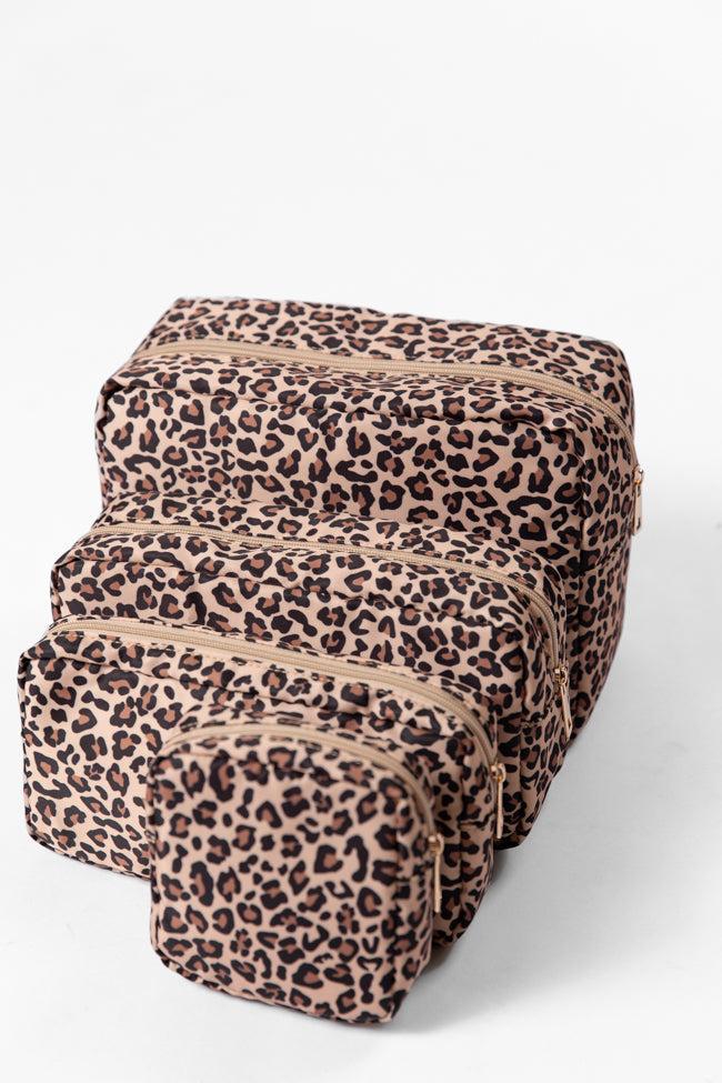 Leopard Travel Pouch Set Product Image