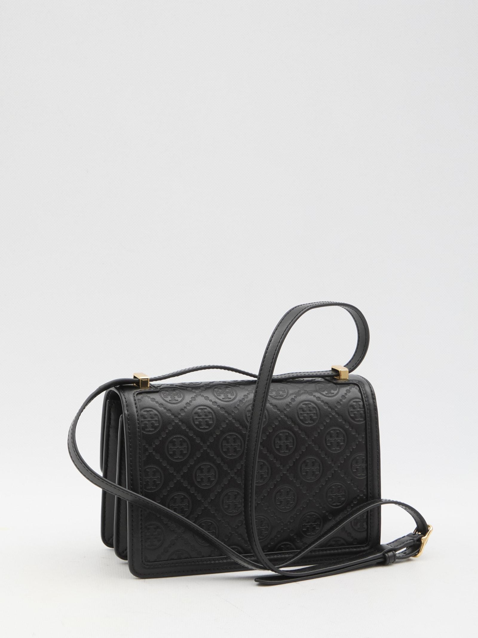 TORY BURCH T Monogram Shoulder Bag In Black Product Image