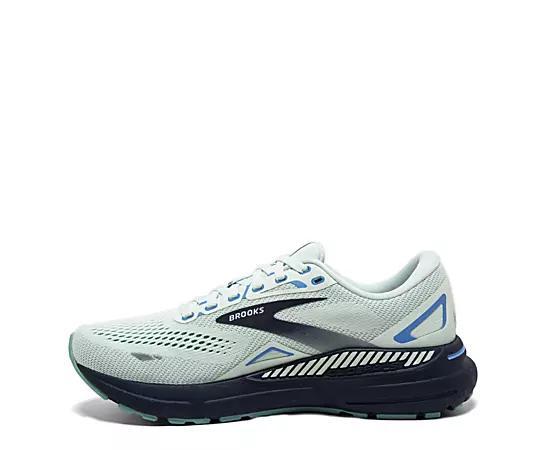 Brooks Womens Brooks Adrenaline GTS 23 - Womens Shoes White/Oyster Product Image