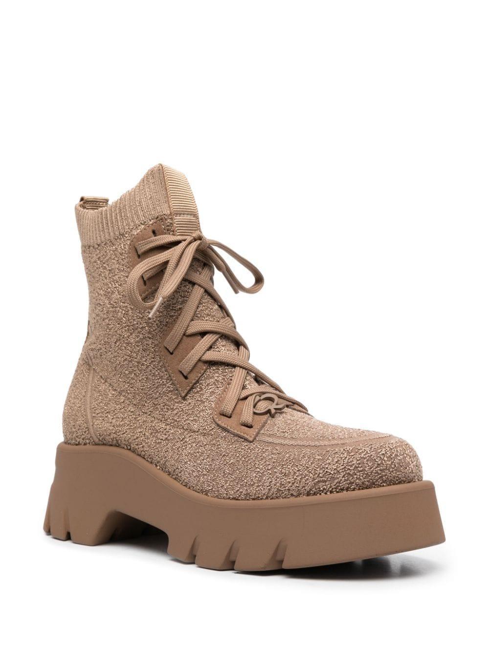 Tan Lambert Boots In Camel Product Image