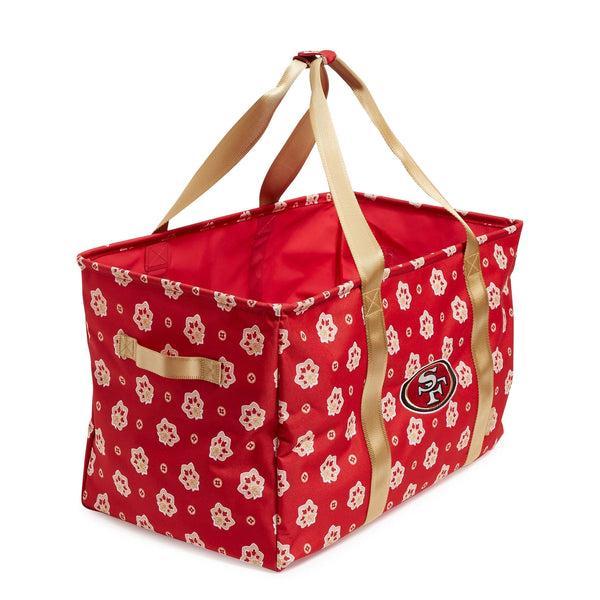 Vera Bradley NFL Large Car Tote Bags Women in San Francisco 49ers Bandana Product Image