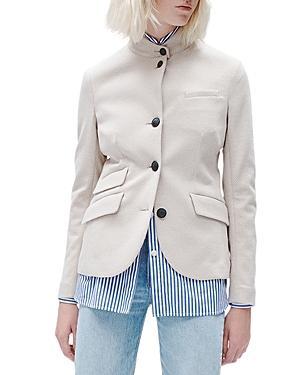 Womens Slade Micro-Check Tailored Jacket Product Image