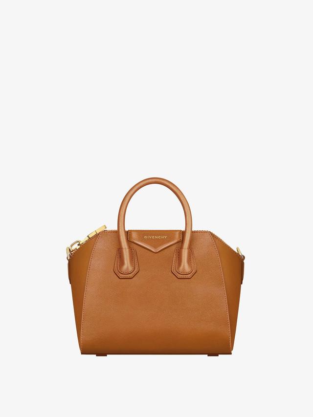 Mini Antigona bag in leather Product Image