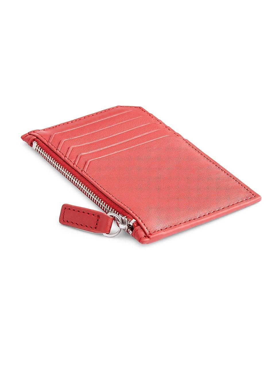 ROYCE New York Zip Leather Card Case Product Image