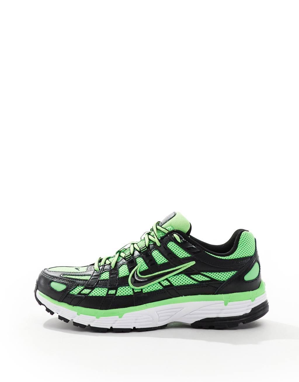 Nike P-6000 sneakers in volt and black Product Image