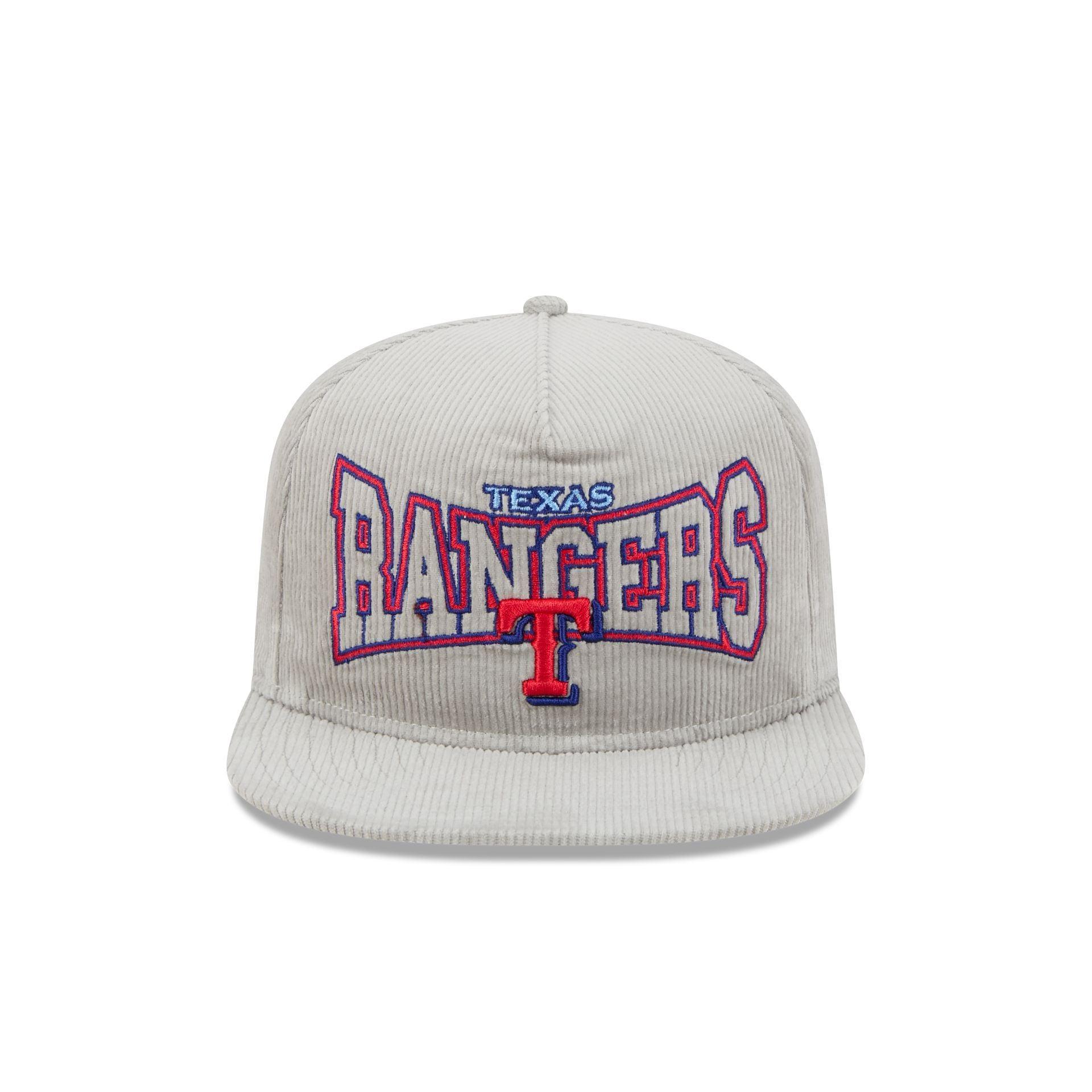 Texas Rangers Gray Cord Golfer Hat Male Product Image