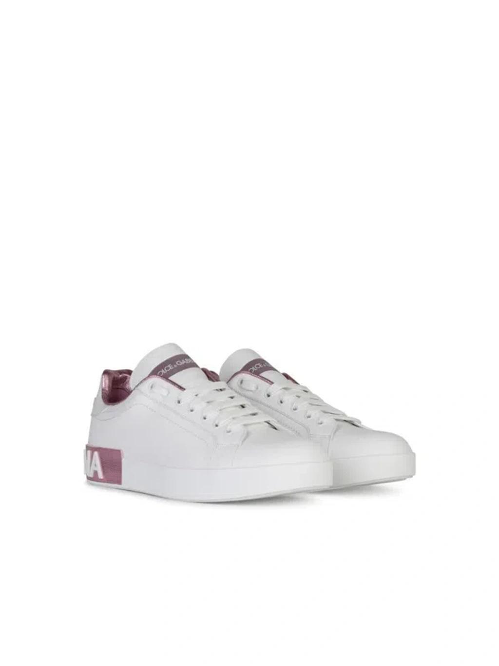 DOLCE & GABBANA Sneakers In White Product Image