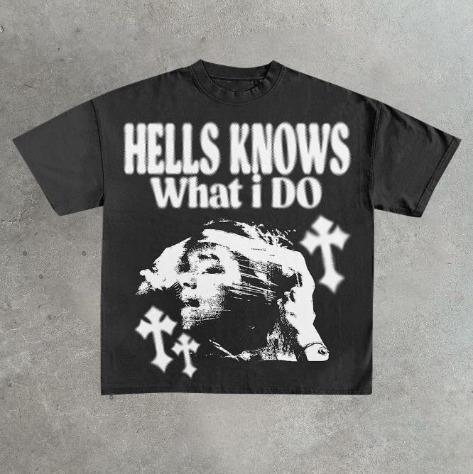 Sopula Hells Knows What I'm Do T-Shirt Product Image