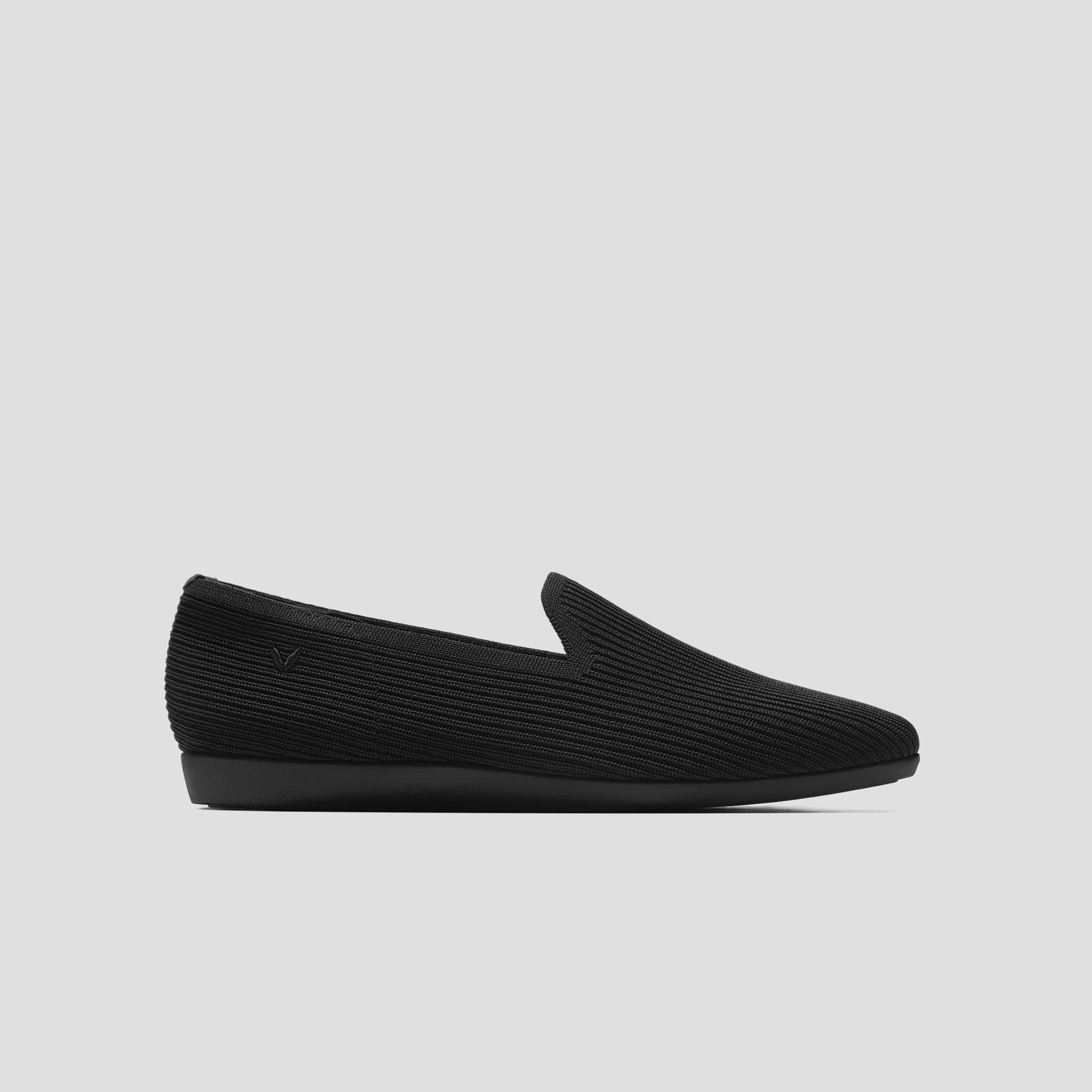 Water-Repellent Square-Toe Loafers (Samantha Walker) Product Image