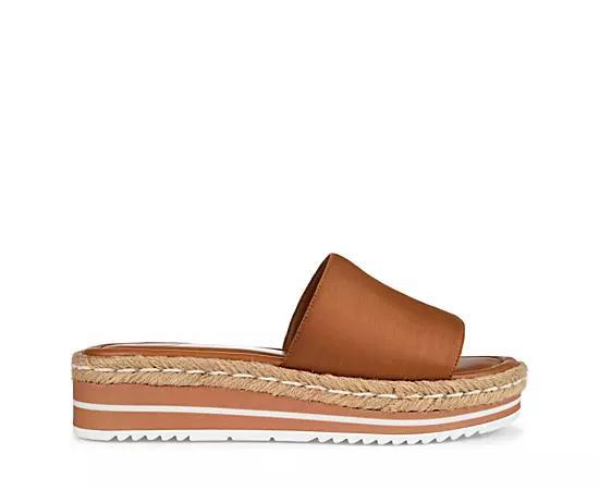 Journee Collection Rosey Womens Espadrille Slide Sandals Product Image