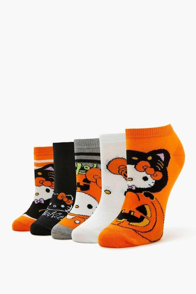 Halloween Hello Kitty Ankle Socks - 5 pack | Forever 21 Product Image