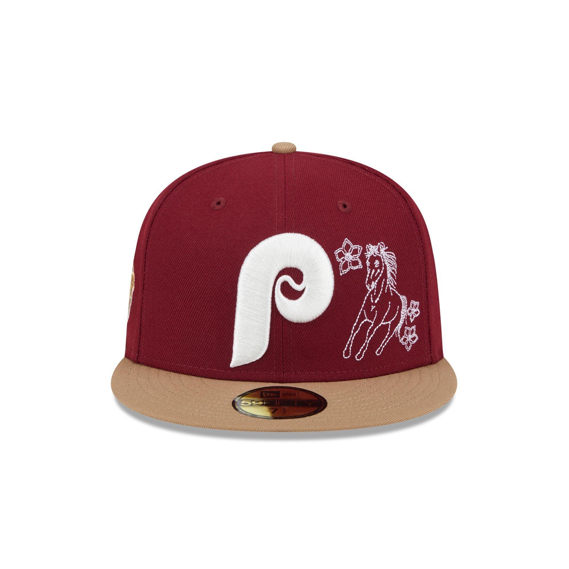 Philadelphia Phillies Western Khaki 59FIFTY Fitted Hat Male Product Image