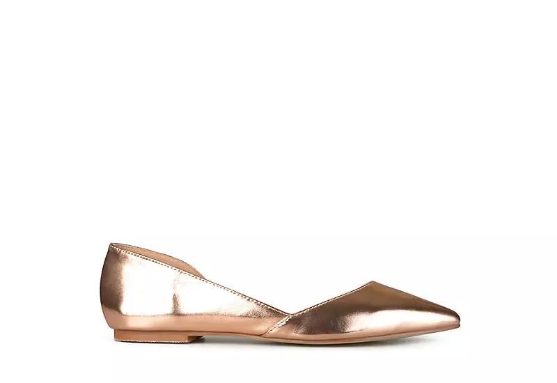 Journee Collection Cortni Flat (Rose ) Women's Shoes Product Image